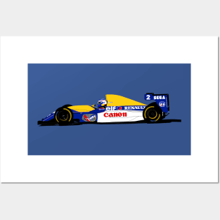 Williams FW15C Posters and Art